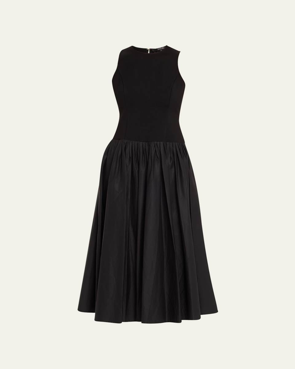 Clara Combo Racer Midi Dress